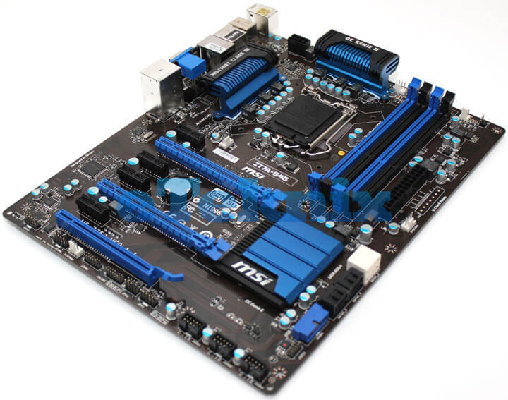 материнская плата MSI Z77A-G45 (рис.1)
