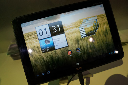 Acer Iconia Tab A510 поступил в продажу в Штатах. Фото.