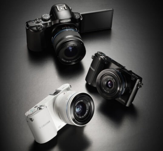 Анонсированы беззеркальные камеры Samsung NX20, NX210 и NX1000. Фото.