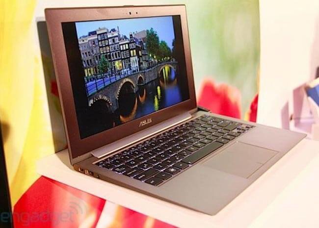 Asus готовит обновленные ультрабуки Zenbook с разрешением экрана 1080p. Фото.