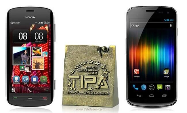 Nokia 808 PureView и Samsung Galaxy Nexus удостоились наград TIPA. Фото.