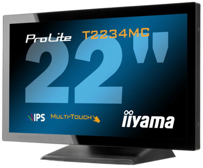 Iiyama выпустила мультитач дисплей ProLite T2234MC. Фото.