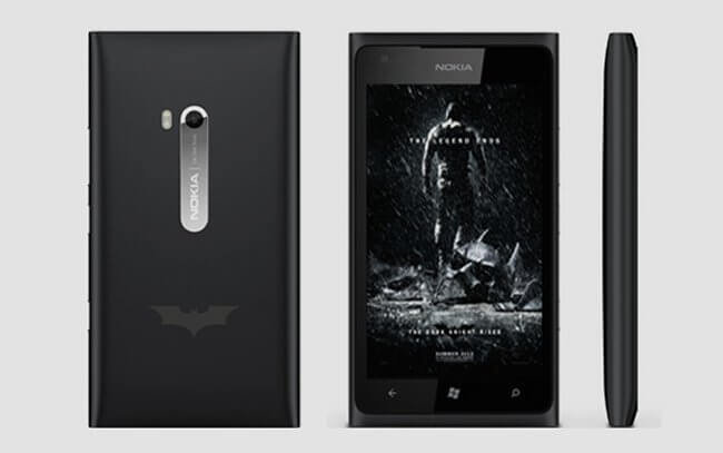 Стала известная цена смартфона Dark Knight Rises Nokia Lumia 900. Фото.