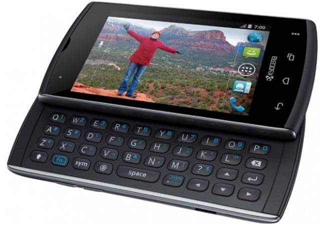 Kyocera представила Android-смартфон Rise с QWERTY-клавиатурой. Фото.