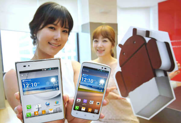 Lg выпускает обновление Android ICS