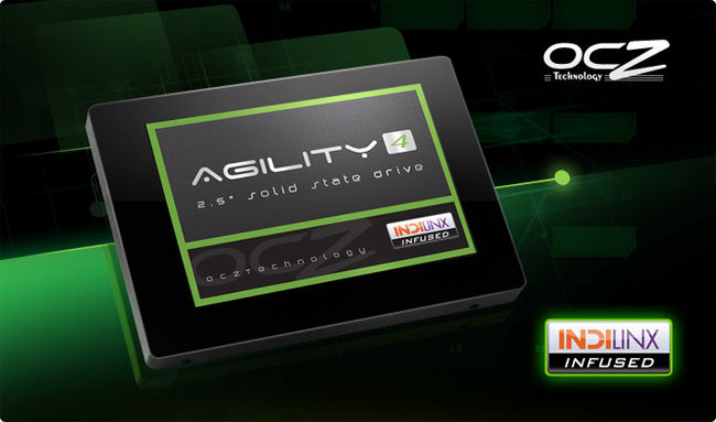 OCZ начала продажи SSD накопителей Agility 4. Фото.