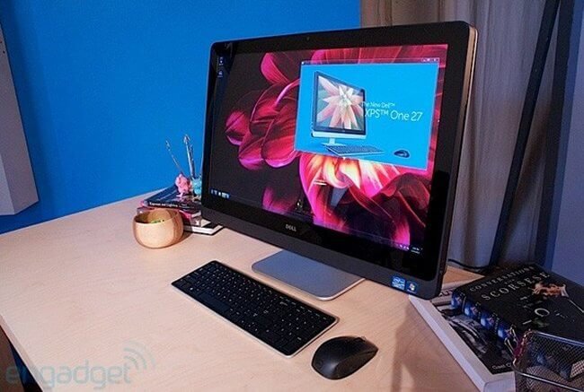 Dell представила 27-дюймовый моноблок XPS One. Фото.