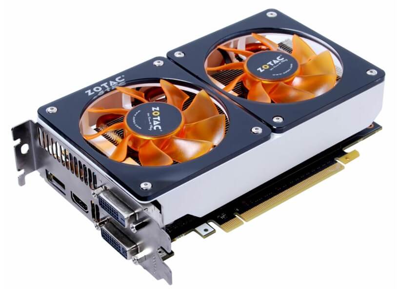 3D-карта ZOTAC GeForce GTX 670 2GB TWINCOOLER