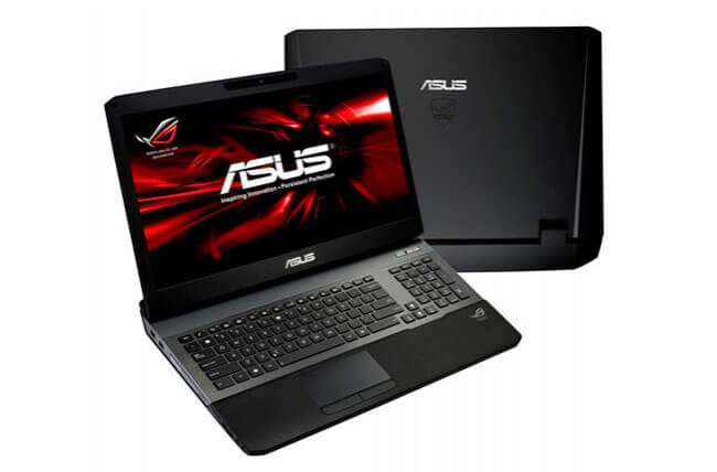 Asus ROG G74VW — первый игровой ноутбук с поддержкой стандарта беспроводной связи 802.11ac. Фото.