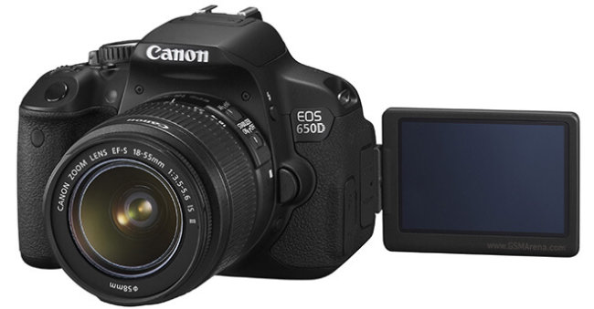 Canon анонсировала EOS 650D/Rebel T4i с емкостным экраном. Фото.