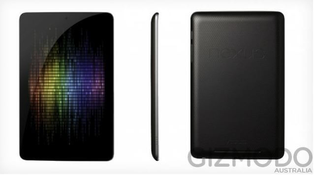 Внутренняя документация подтверждает спецификации Google Nexus 7. Фото.