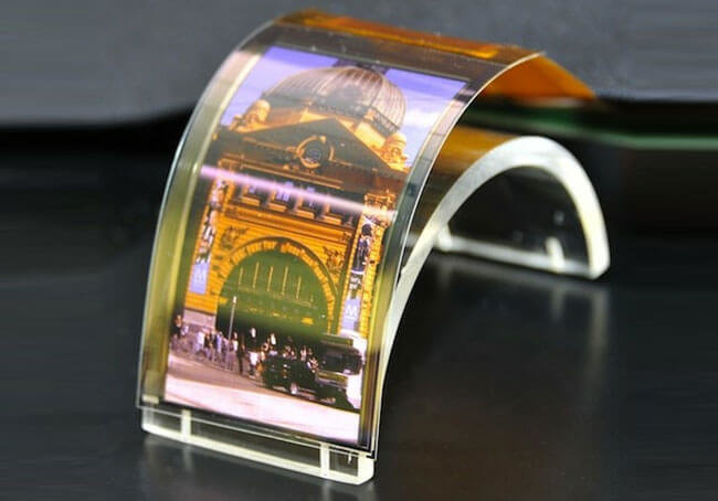 Sharp показала тонкие LCD и OLED дисплеи IGZO. Фото.