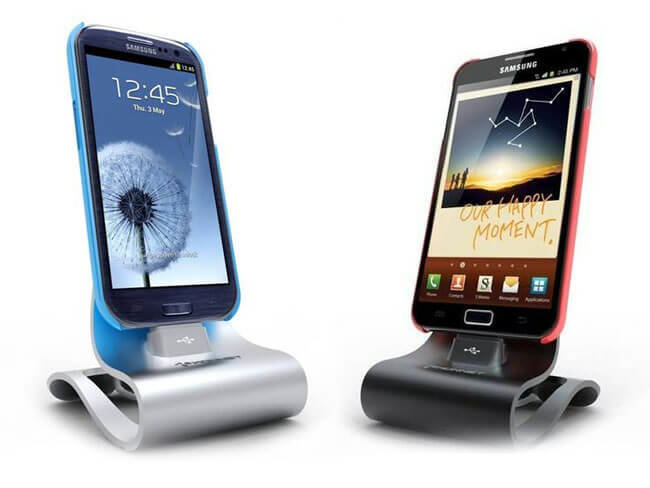 Konnet iCrado Pro — док-станция для смартфонов Samsung Galaxy S3, S2 и Note. Фото.