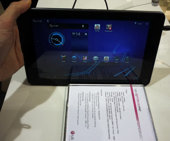 LG Optimus Pad