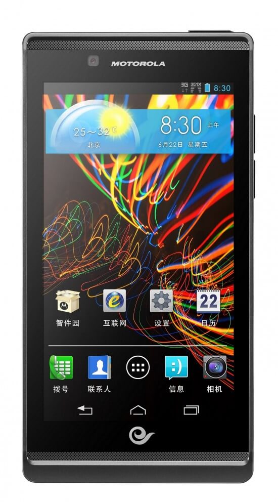 Motorola анонсировала для Китая смартфон RAZR V XT889. Фото.