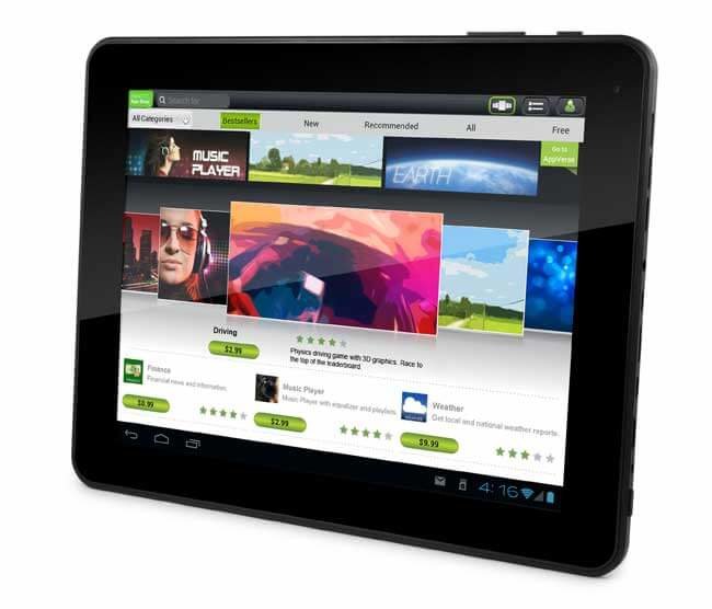 В продаже появился планшет eGlide Pro X. Фото.
