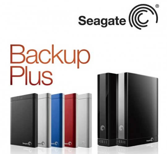 Seagate представила резервные накопители Backup Plus. Фото.
