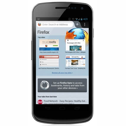 Новый Mozilla Firefox для Android доступен для скачивания