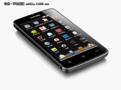 Philips представила Android-смартфон W732. Фото.