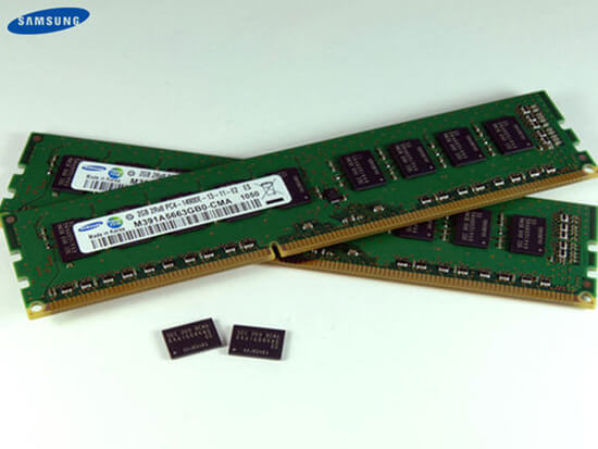 Samsung DDR4 DRAM на 16 Гб