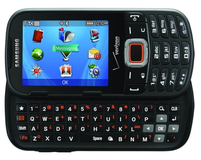 Анонсирован защищенный QWERTY-телефон Samsung Intensity III. Фото.