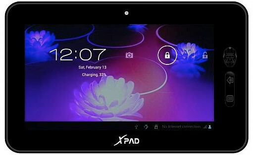 Анонсирован планшет XPad на базе Android 4.0. Фото.