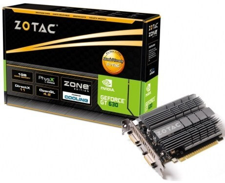 Видеокарта Zotac GeForce GT 630 ZONE Edition