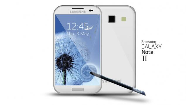 Рендер Samsung Galaxy Note 2