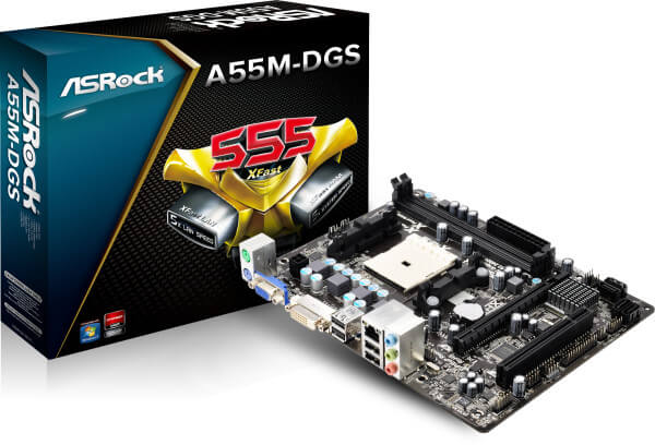 материнская плата ASRock A55M-DGS