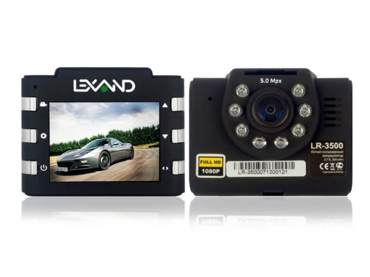 LEXAND представляет Full HD-регистраторы и новые навигаторы-гибриды. Фото.