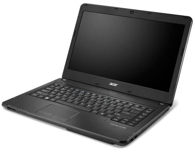 Acer начала продажи бизнес ноутбука Travelmate P243. Фото.