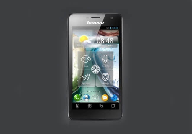 Начались продажи смартфона Lenovo K860. Фото.