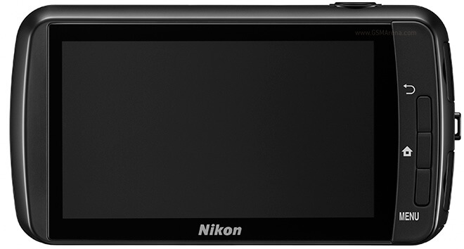 Nikon Coolpic S800c - вид сзади