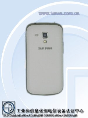 Samsung Galaxy S Duos - вид сзади