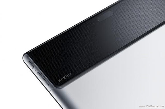 Sony Xperia Tablet - вид сзади