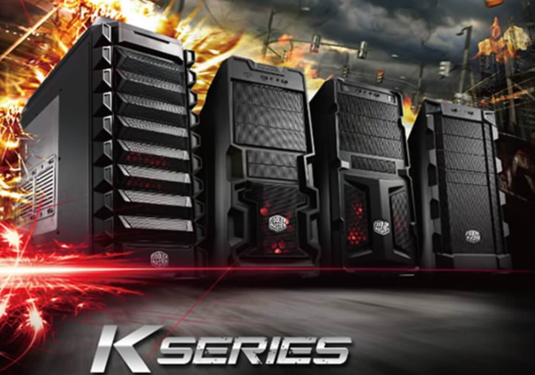 Cooler Master анонсировала линейку компьютерных корпусов K-Series. Новые корпусы Cooler Master. Фото.