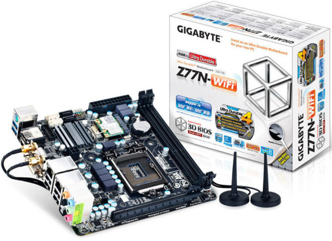 Gigabyte официально представляет Mini-ITX платы на базе чипсета Intel седьмой серии. Фото.