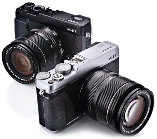 В ноябре в продажу поступит беззеркальная камера Fujifilm X-E1. Фото.