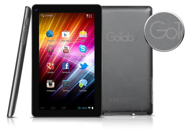 Gardner выпустила в Великобритании Android-планшет GoTab стоимостью 59 фунтов. Фото.