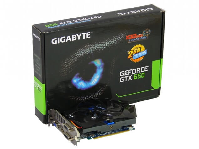 Gigabyte GeForce GTX 650 Gigabyte GeForce GTX 650