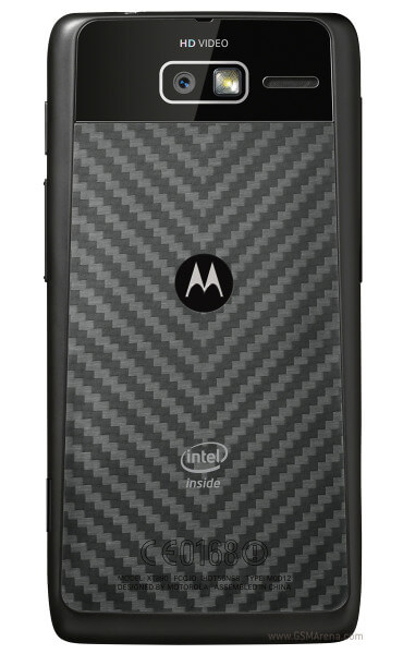 Motorola Razr i - вид сзади