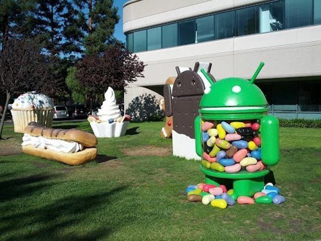 Samsung рассказала о том, какие устройства получат Android 4.1 Jelly Bean. Фото.