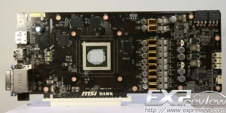 MSI готовит к выпуску графическую карту GeForce GTX 660 HAWK. Фото.