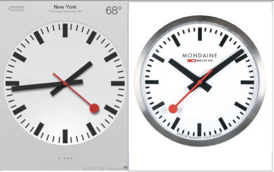 Дизайн приложения Clock для iPad