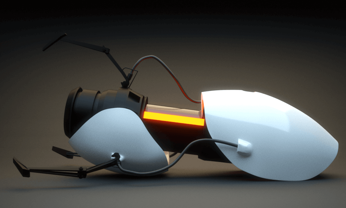 Небольшая пушка из Portal 2. Реальна ли пушка из Portal 2? Лучше бы нет. Фото.