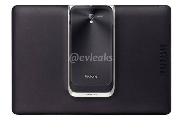 ASUS Padfone 2 - вид сзади