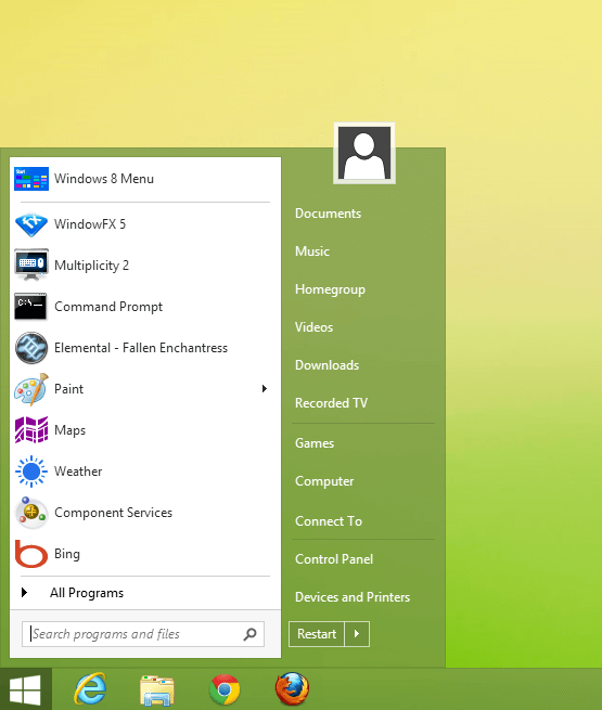Start8 для Windows 8