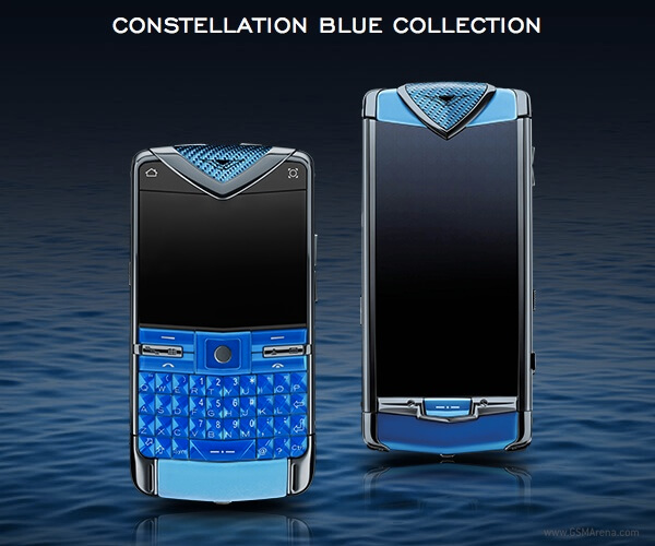 Vertu Constellation Blue и Constellation Quest Blue для любителей роскоши. Фото.