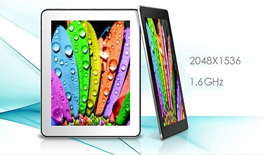 Китайский планшет с разрешением экрана 2048 x 1536 пикселей и менее чем за 300 долларов. Фото.