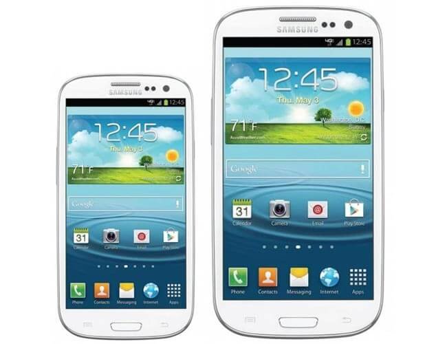 Samsung Galaxy S III Mini получит экран с разрешением 800 x 480 пикселей. Фото.